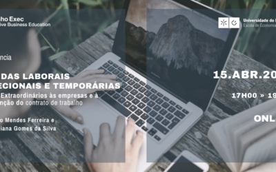 Conferência: Medidas Laborais Excecionais e Temporárias – Apoios Extraordinários às empresas e à manutenção do contrato de trabalho