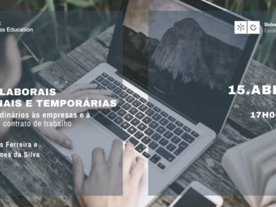 Conferência: Medidas Laborais Excecionais e Temporárias – Apoios Extraordinários às empresas e à manutenção do contrato de trabalho