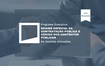 Regime Especial de Contratação Pública e Código dos Contratos Públicos – As recentes alterações – 3ª Edição