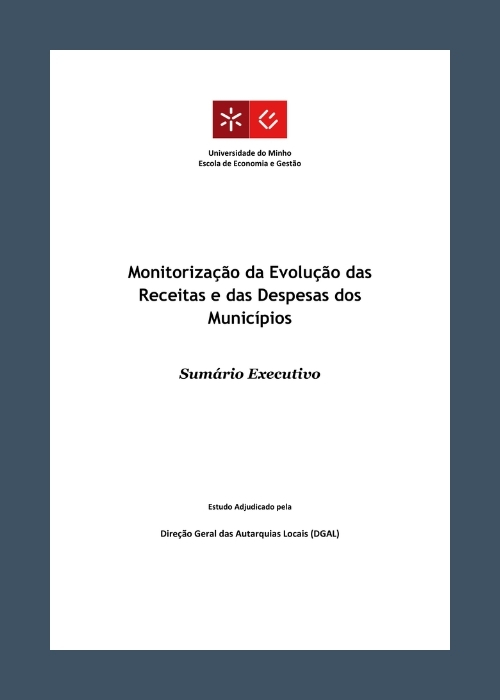 Monitorização da evolução das receitas e das despesas dos municípios portugueses